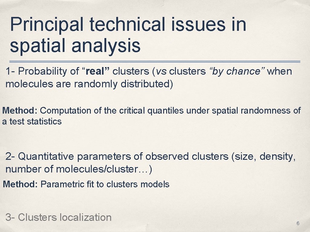 Testing spatial clustering with fast and robust analytical