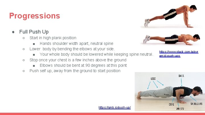 Push Ups for Beginners By Morgan Nicora Why
