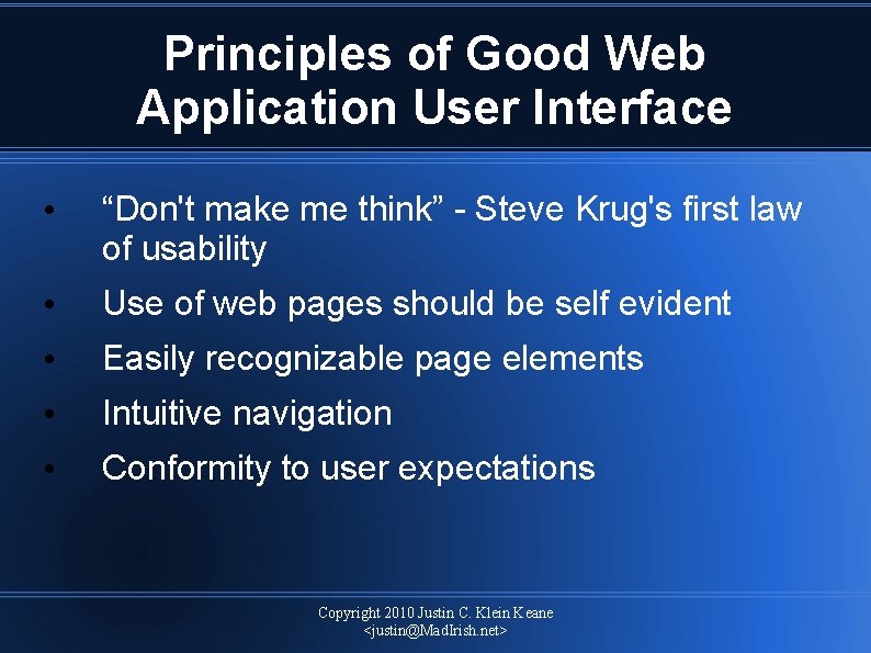 Balancing Security Usability The link between interface and