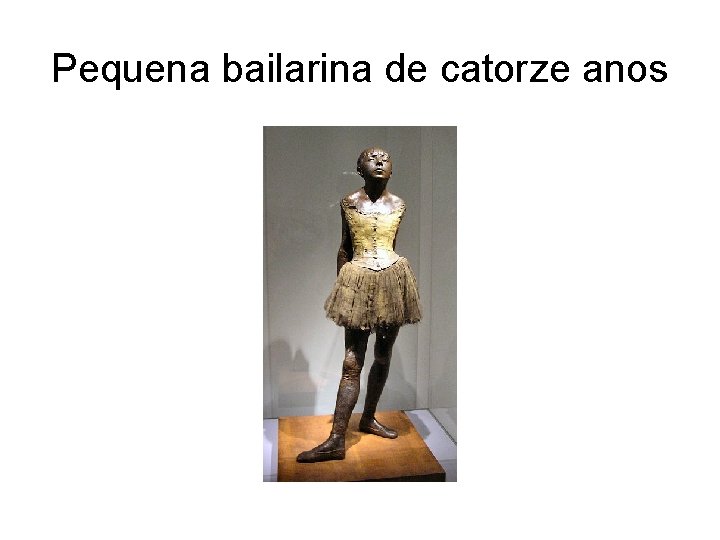 Pequena bailarina de catorze anos 