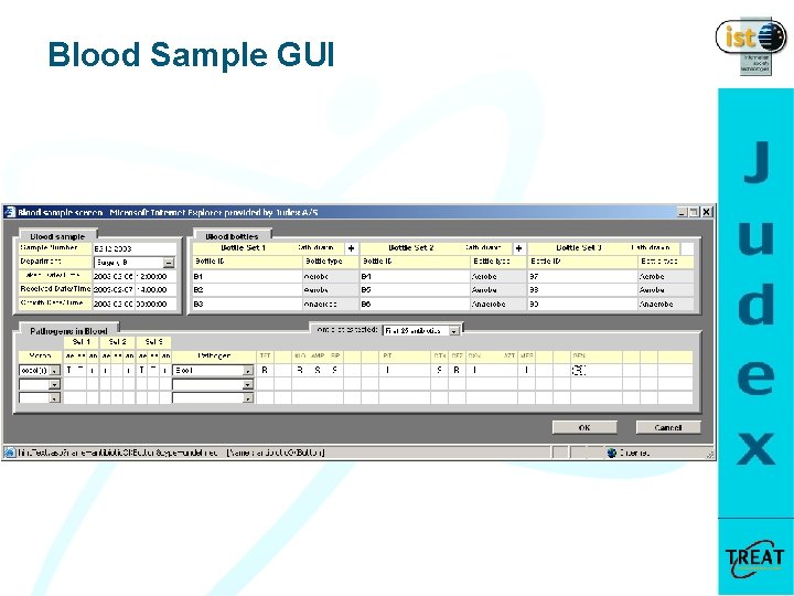 Blood Sample GUI 