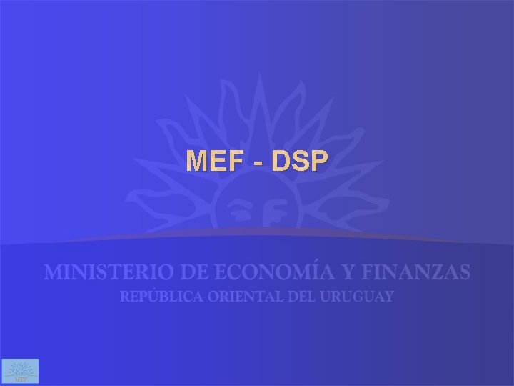 MEF - DSP MEF 