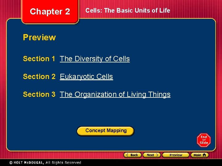 Chapter 2 Cells The Basic Units of Life