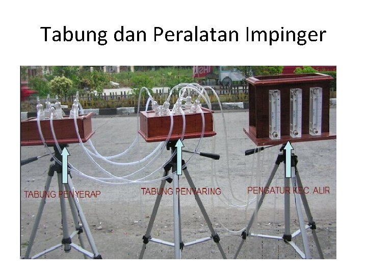 Tabung dan Peralatan Impinger 