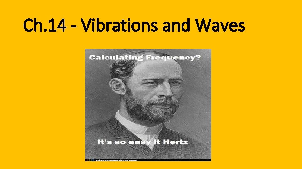 Ch. 14 - Vibrations and Waves 