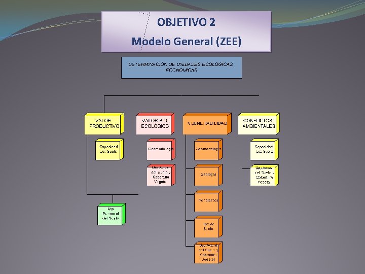 OBJETIVO 2 Modelo General (ZEE) 