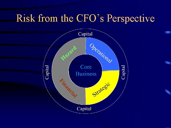 Risk from the CFO’s Perspective Risk from the CFO’s Perspective