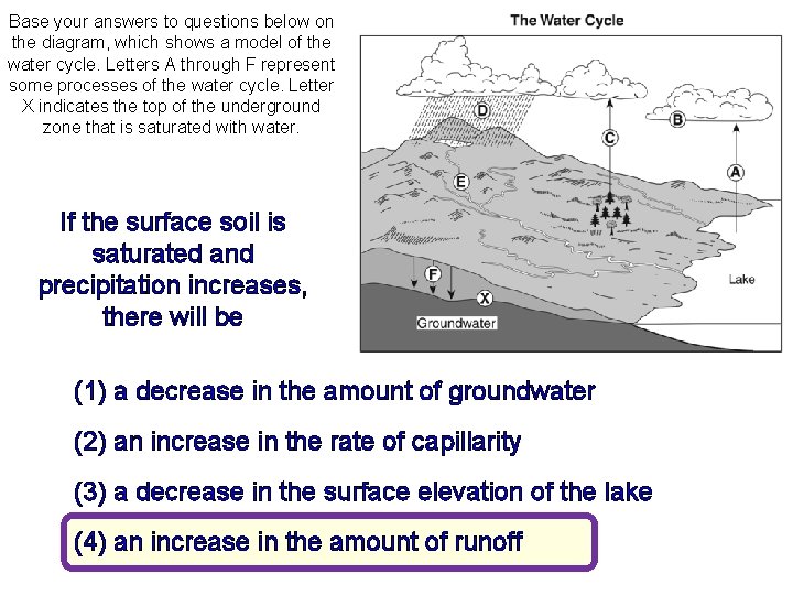 Base your answers to questions below on the diagram, which shows a model of