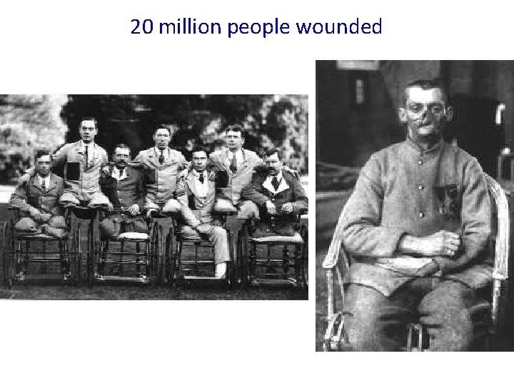 20 million people wounded 