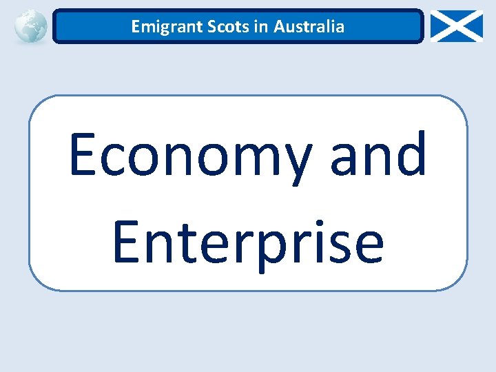 Emigrant Scots in Australia Economy and Enterprise 