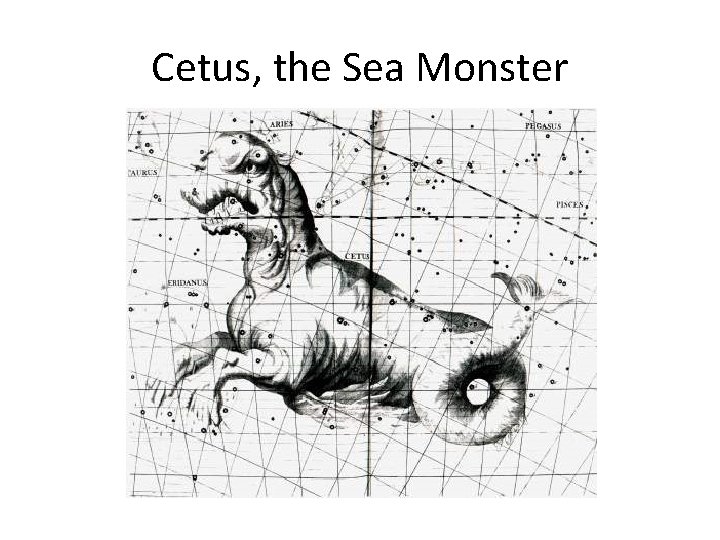 Cetus, the Sea Monster 