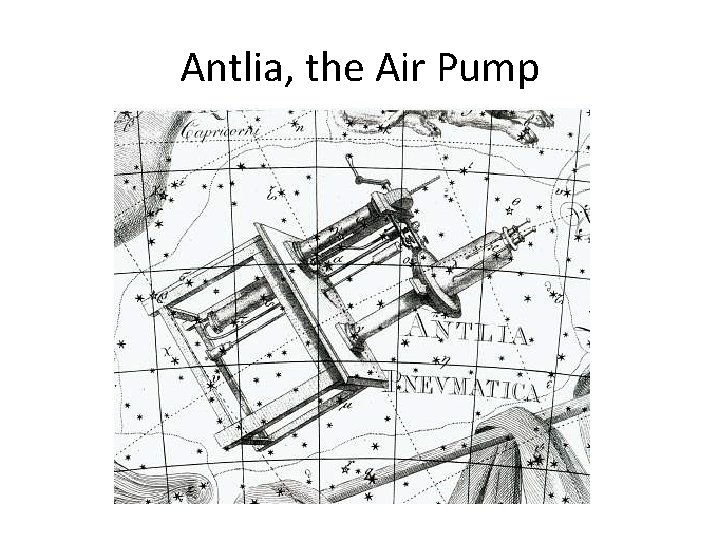Antlia, the Air Pump 