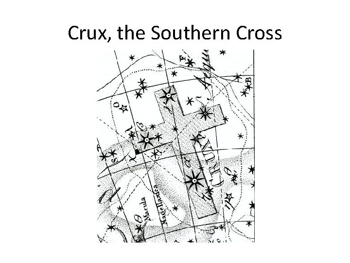 Crux, the Southern Cross 