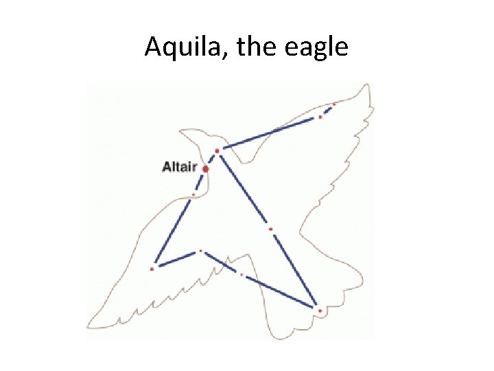 Aquila, the eagle 