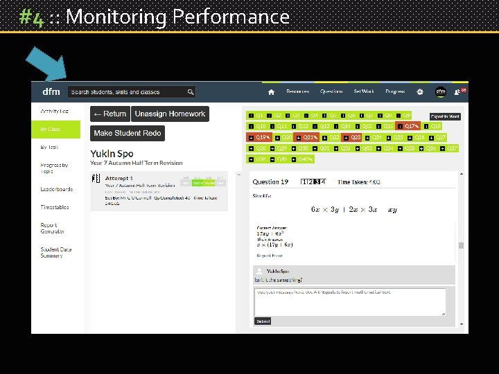 #4 : : Monitoring Performance 