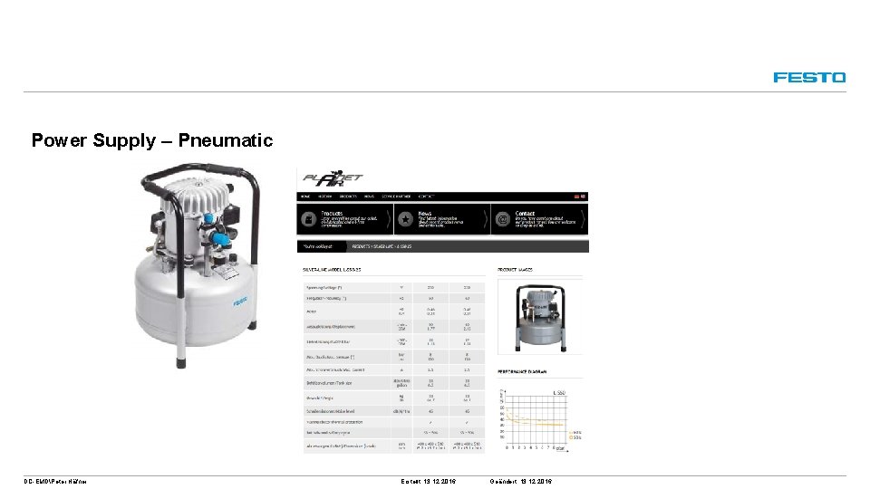 Power Supply – Pneumatic DC-EMDPeter Häfner Erstellt: 13. 12. 2016 Geändert: 13. 12. 2016