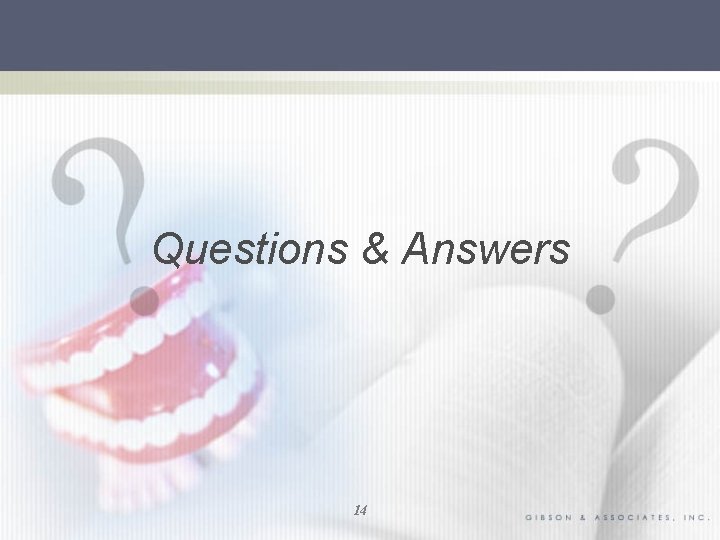 Questions & Answers 14 