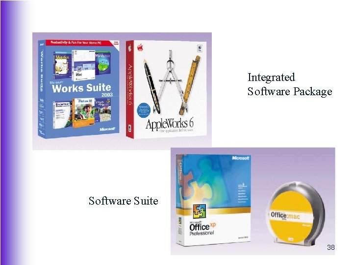 Integrated Software Package Software Suite 38 