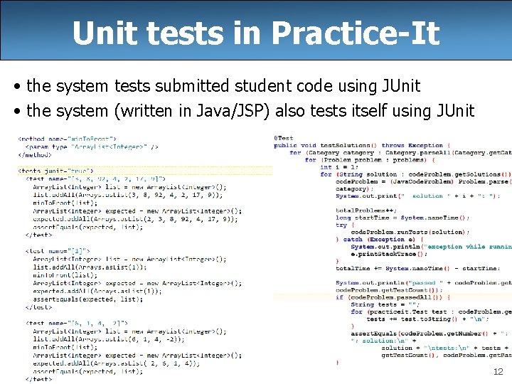 CSE 403 Lecture 12 Effective Unit Testing Reading
