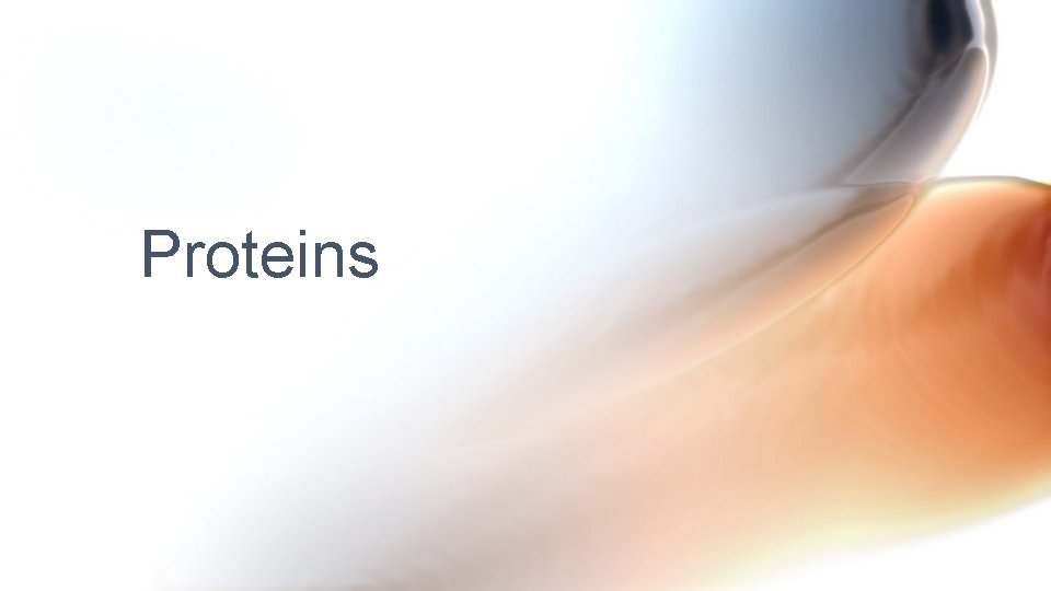 Proteins 