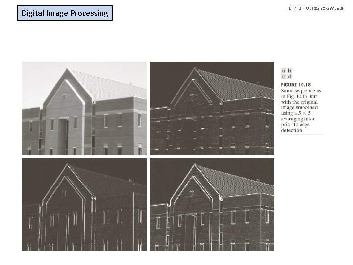 Digital Image Processing DIP, 3 rd, Gonzalez & Woods 