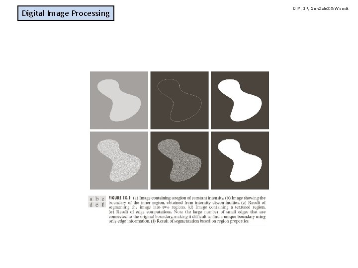 Digital Image Processing DIP, 3 rd, Gonzalez & Woods 