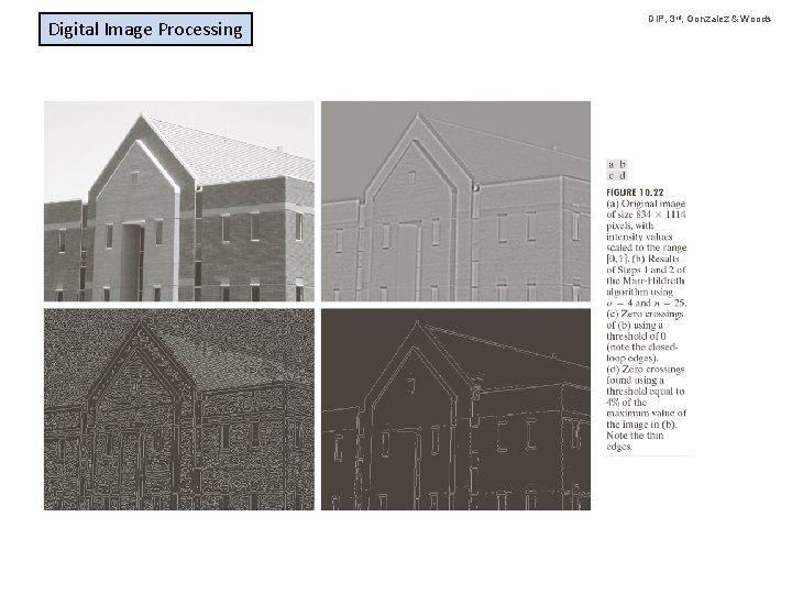 Digital Image Processing DIP, 3 rd, Gonzalez & Woods 