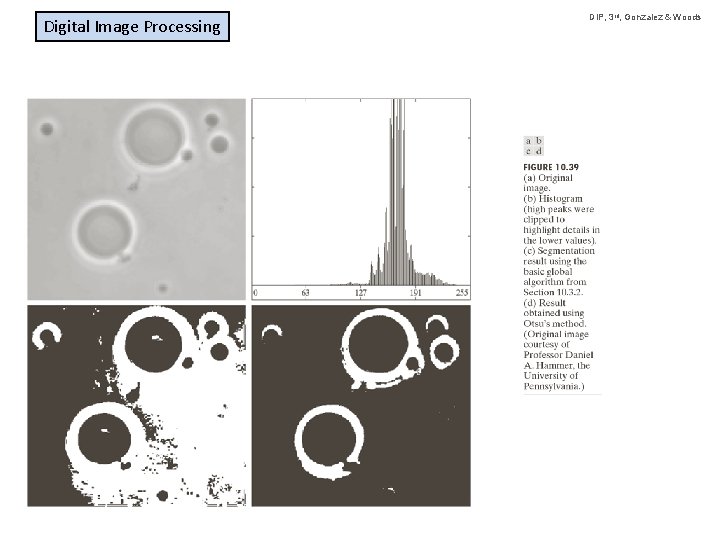 Digital Image Processing DIP, 3 rd, Gonzalez & Woods 