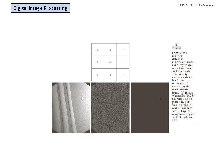 Digital Image Processing DIP, 3 rd, Gonzalez & Woods 