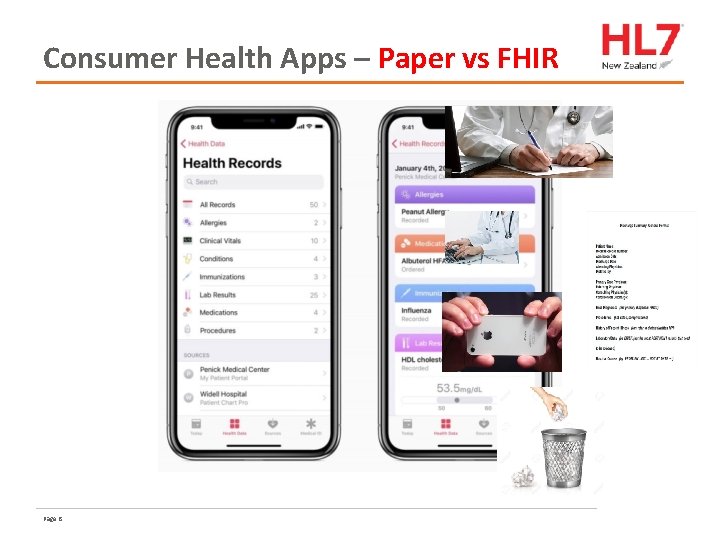 Consumer Health Apps – Paper vs FHIR Page 8 