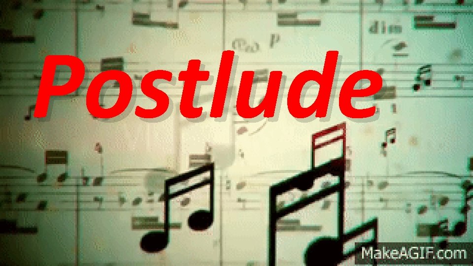 Postlude 