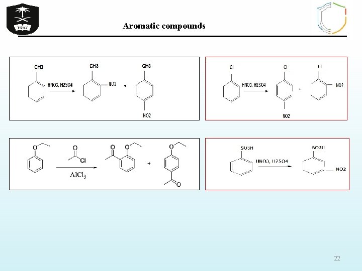 Aromatic compounds 22 