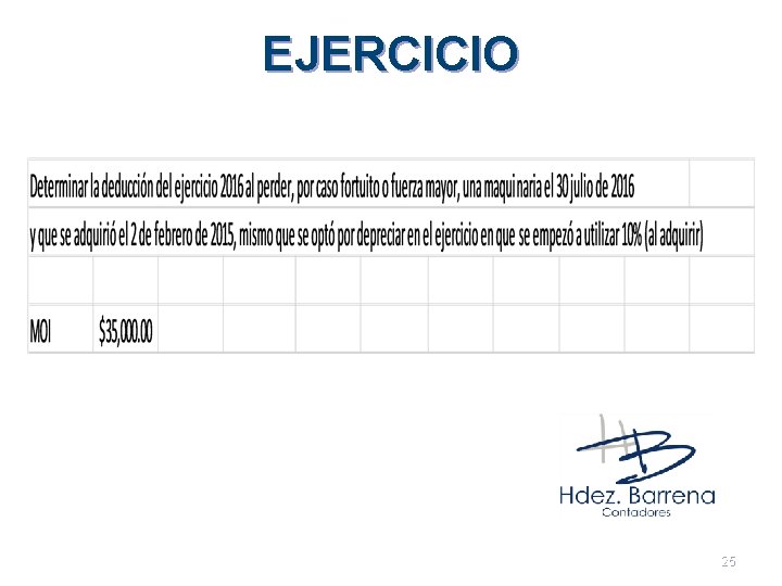 EJERCICIO 25 