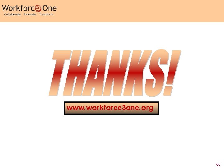 www. workforce 3 one. org 55 