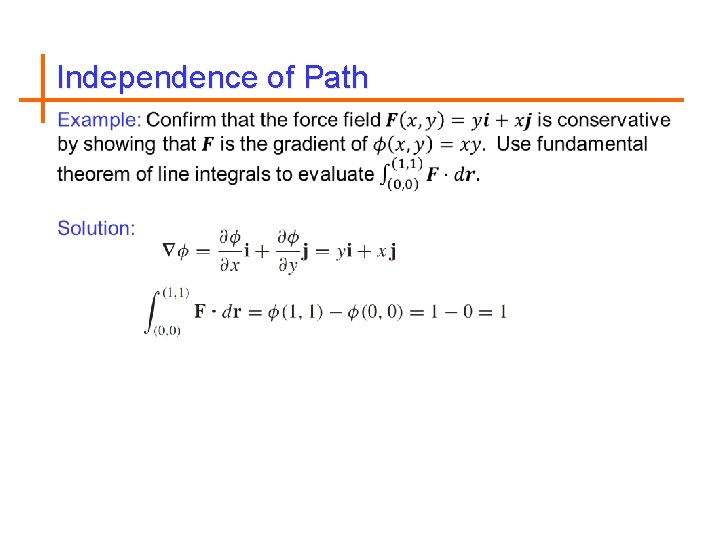 Calculus MTH 250 Lecture 29 Previous Lectures Summary
