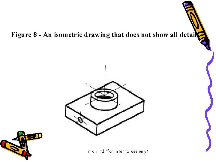 Figure 8 - An isometric drawing that does not show all details mk_iiitd (for