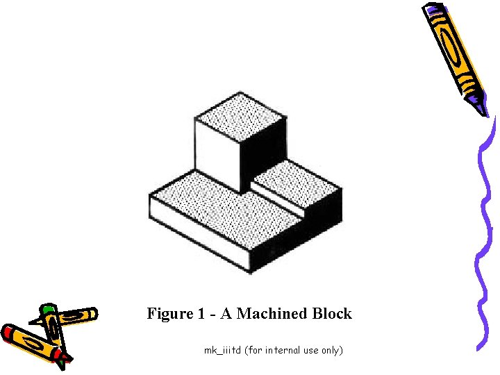 Figure 1 - A Machined Block mk_iiitd (for internal use only) 