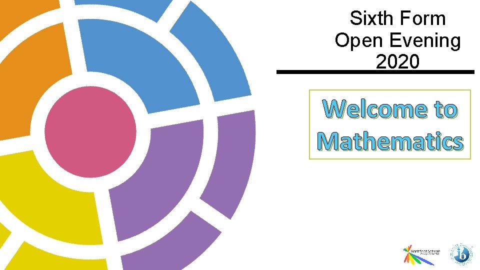 Sixth Form Open Evening 2020 Welcome to Mathematics 