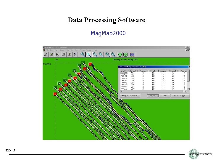 Data Processing Software Mag. Map 2000 Slide 17 