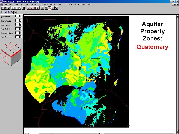 Aquifer Property Zones: Quaternary 