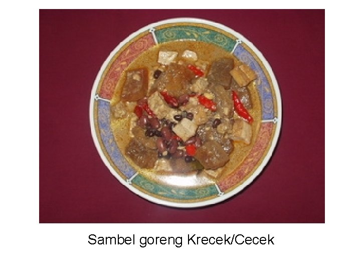 Sambel goreng Krecek/Cecek 