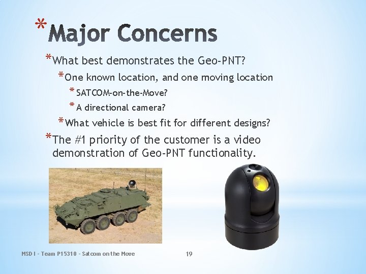 * *What best demonstrates the Geo-PNT? * One known location, and one moving location