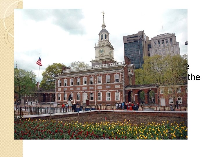 A) The Framers �All but Rhode Island �“an assembly of demi-gods” �Framers – people