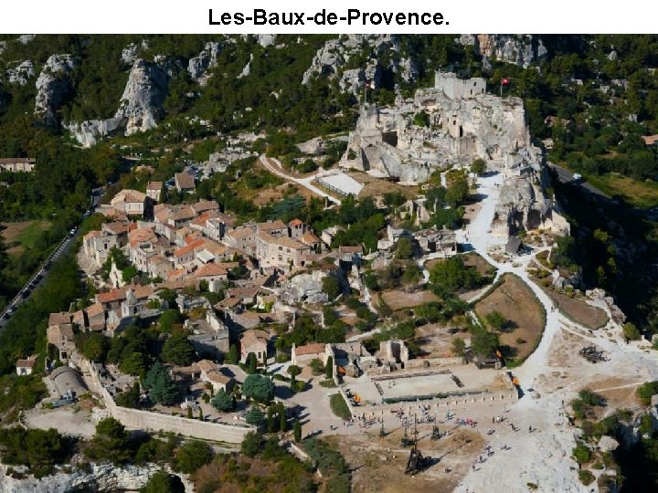 Les-Baux-de-Provence. 
