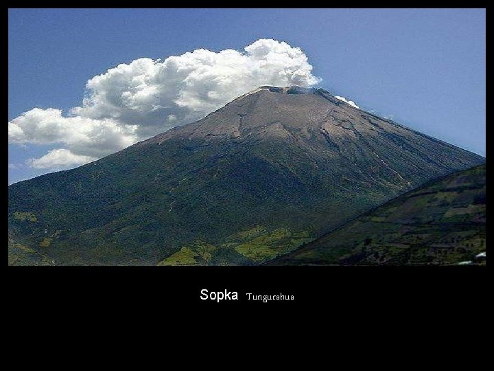 Sopka Tungurahua 