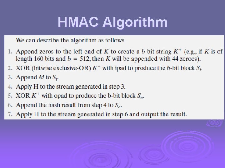 HMAC Algorithm 