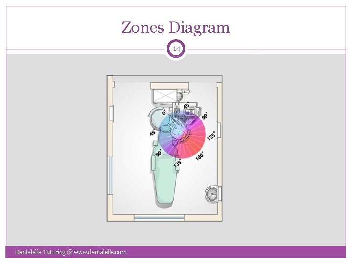 Zones Diagram 14 Dentalelle Tutoring @ www. dentalelle. com 