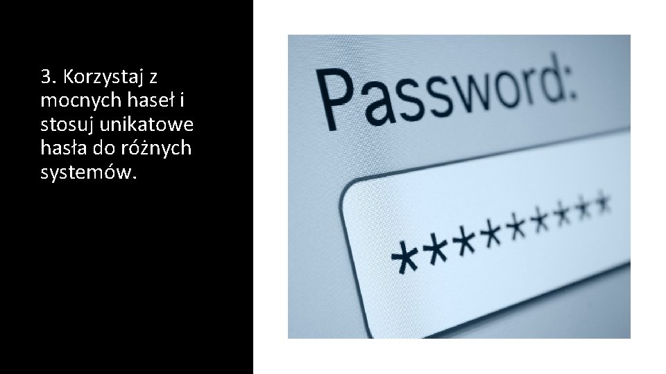 10 zasad bezpiecznego korzystania z Internetu 1 Aktualizuj