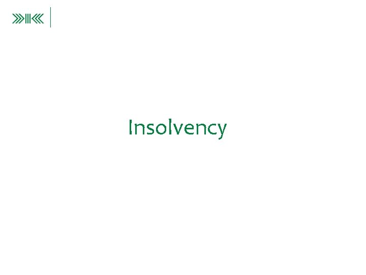 Insolvency 