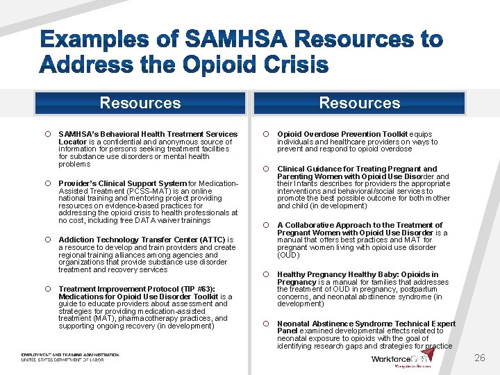 Resources ¡ SAMHSA’s Behavioral Health Treatment Services Locator is a confidential and anonymous source